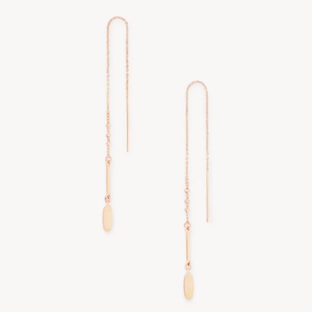 Kendra Scott Fern Threader Earrings in YG